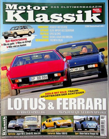 Deckblatt Motor Klassik (03/2007)
